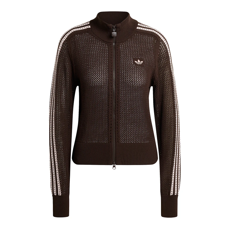 Knitted Crochet Firebird Track Top