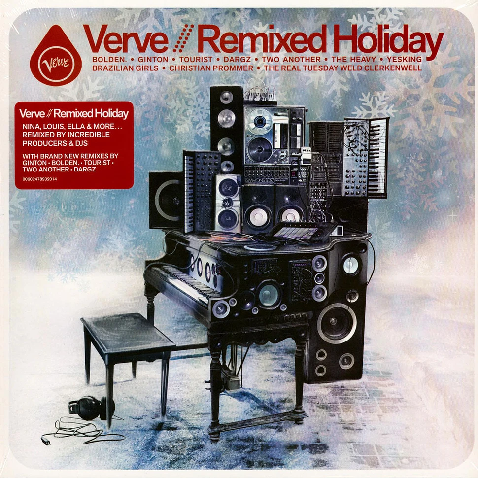 V.A. - Verve Remixed Holiday Crystal Clear Vinyl Edition