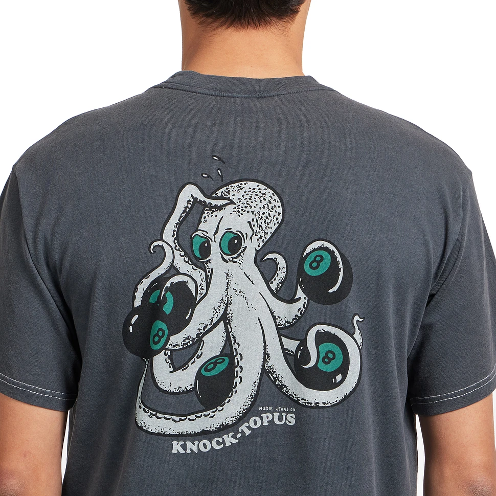 Nudie Jeans - Koffe Knock-Topus T-Shirt