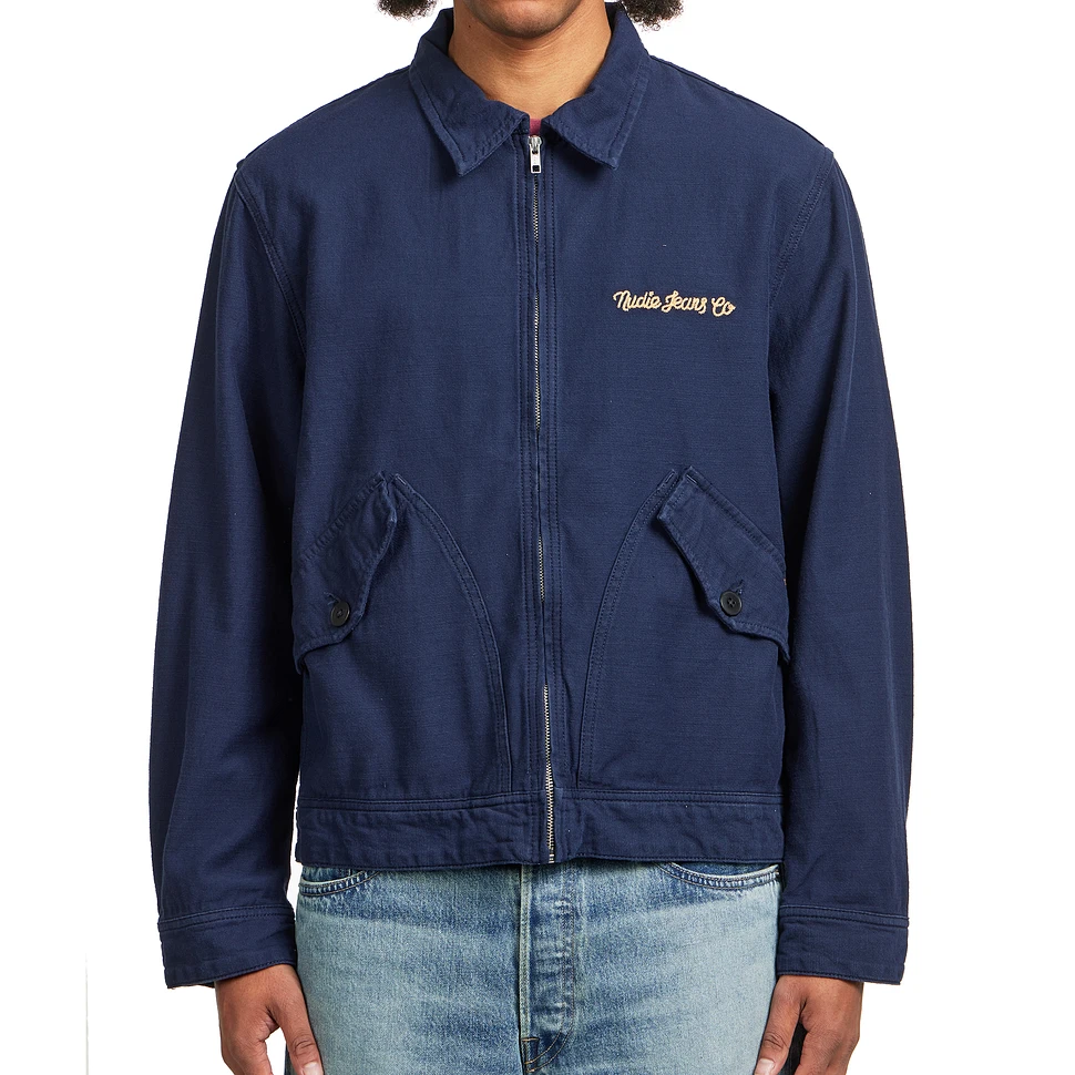 Nudie Jeans - Blake Zip Jacket Back Sateen