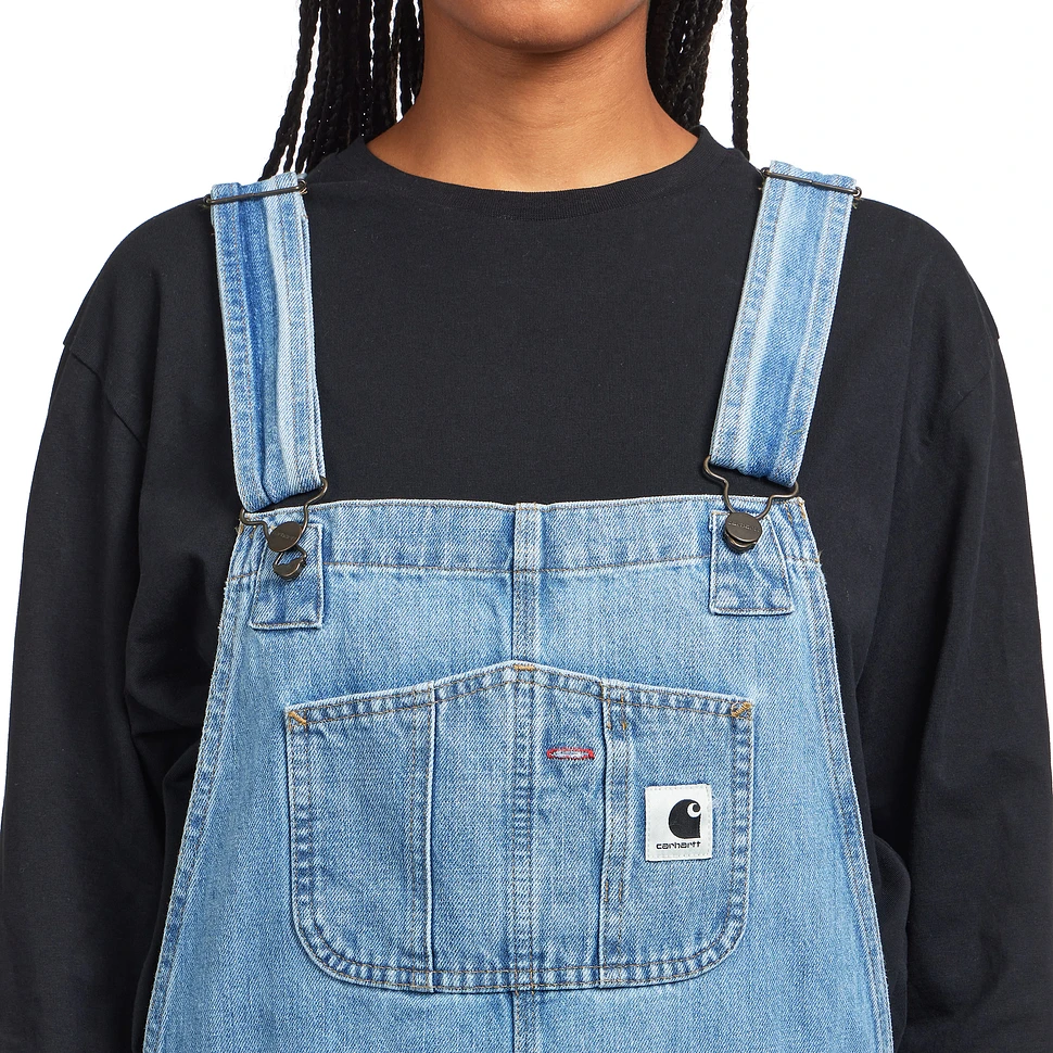 Carhartt WIP - W' Bib Overall Straight "Camano" Denim