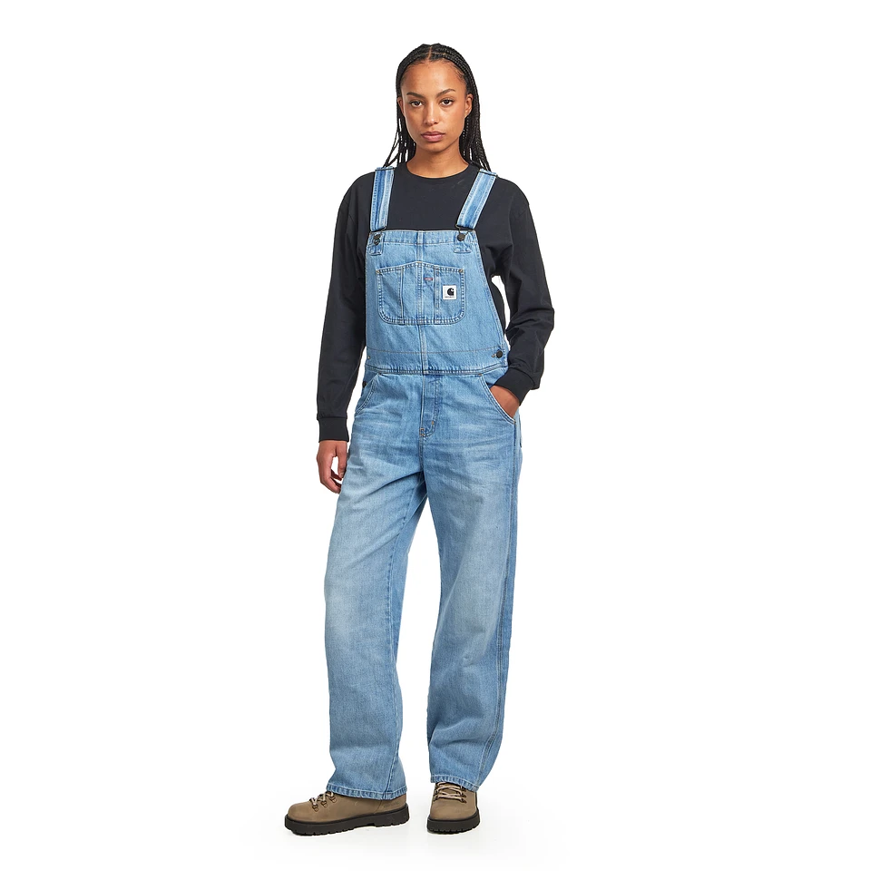 Carhartt WIP - W' Bib Overall Straight "Camano" Denim