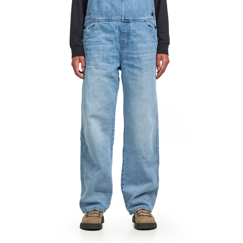 Carhartt WIP - W' Bib Overall Straight "Camano" Denim