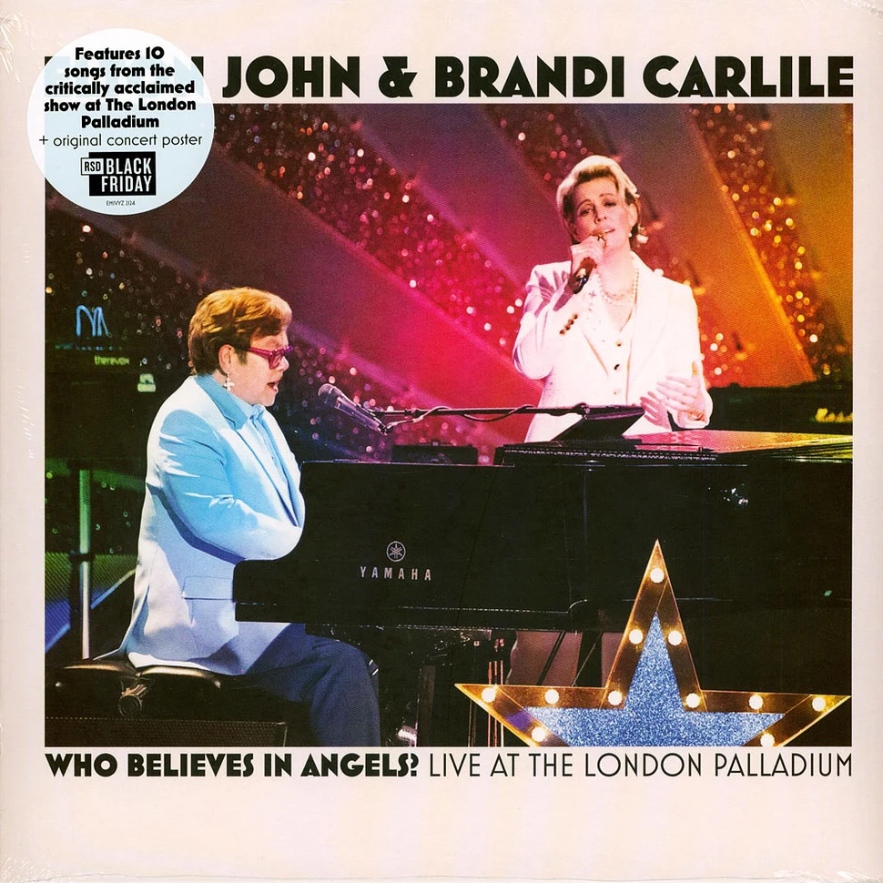 Elton John & Brandi Carlile - Who Believes In Angels? (Live At The London  Palladium) Black Friday Record Store Day 2025 Edition - Vinyl LP - 2025 -  WW - Reissue | HHV
