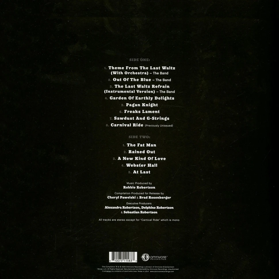 Robbie Robertson - Filmworks: Insomnia Black Friday Record Store Day 2025 Black Vinyl Edition