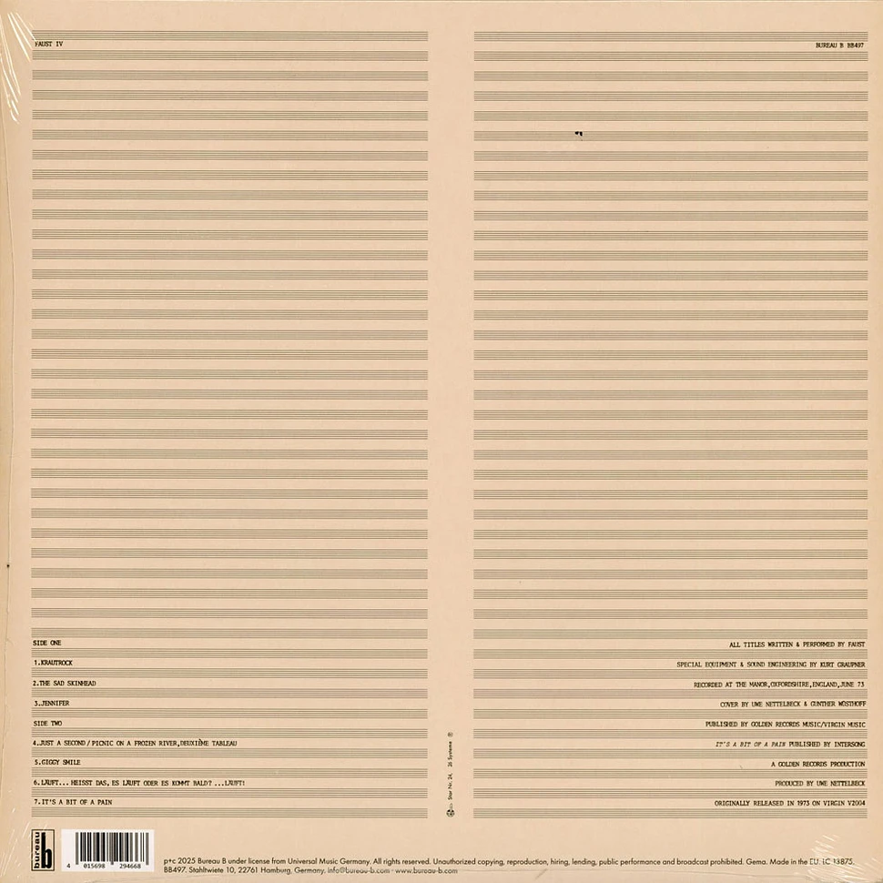 Faust - Faust IV - Vinyl LP - 2009 - EU - Reissue | HHV