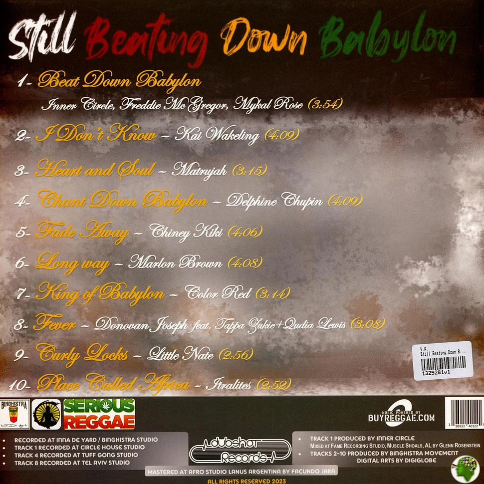 V.A. - Still Beating Down Babylon - Junior Byles Tribute - Vinyl