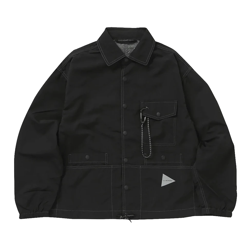 Crinkled Nylon Shirts Jacket