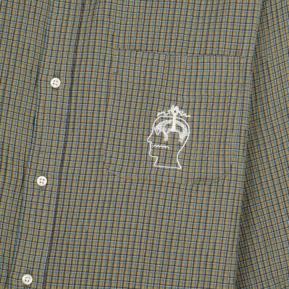 Brain Dead x Brooks Brothers California - Check Oxford Button Up Shirt