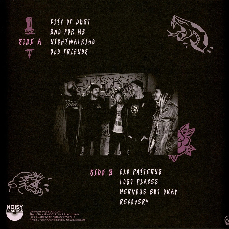 Four Black Lungs - Don't Tell Me There Is Nothing Left Purple
