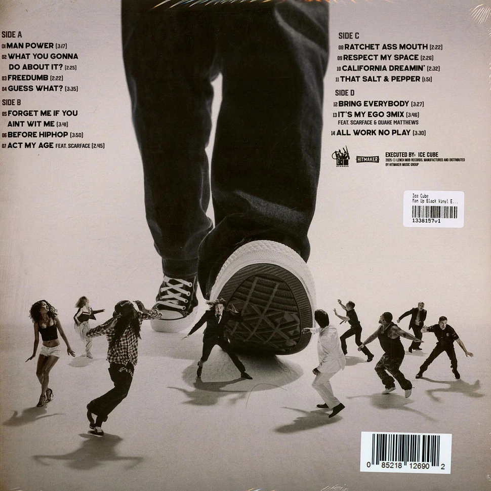 Ice Cube - Man Up Black Vinyl Edition