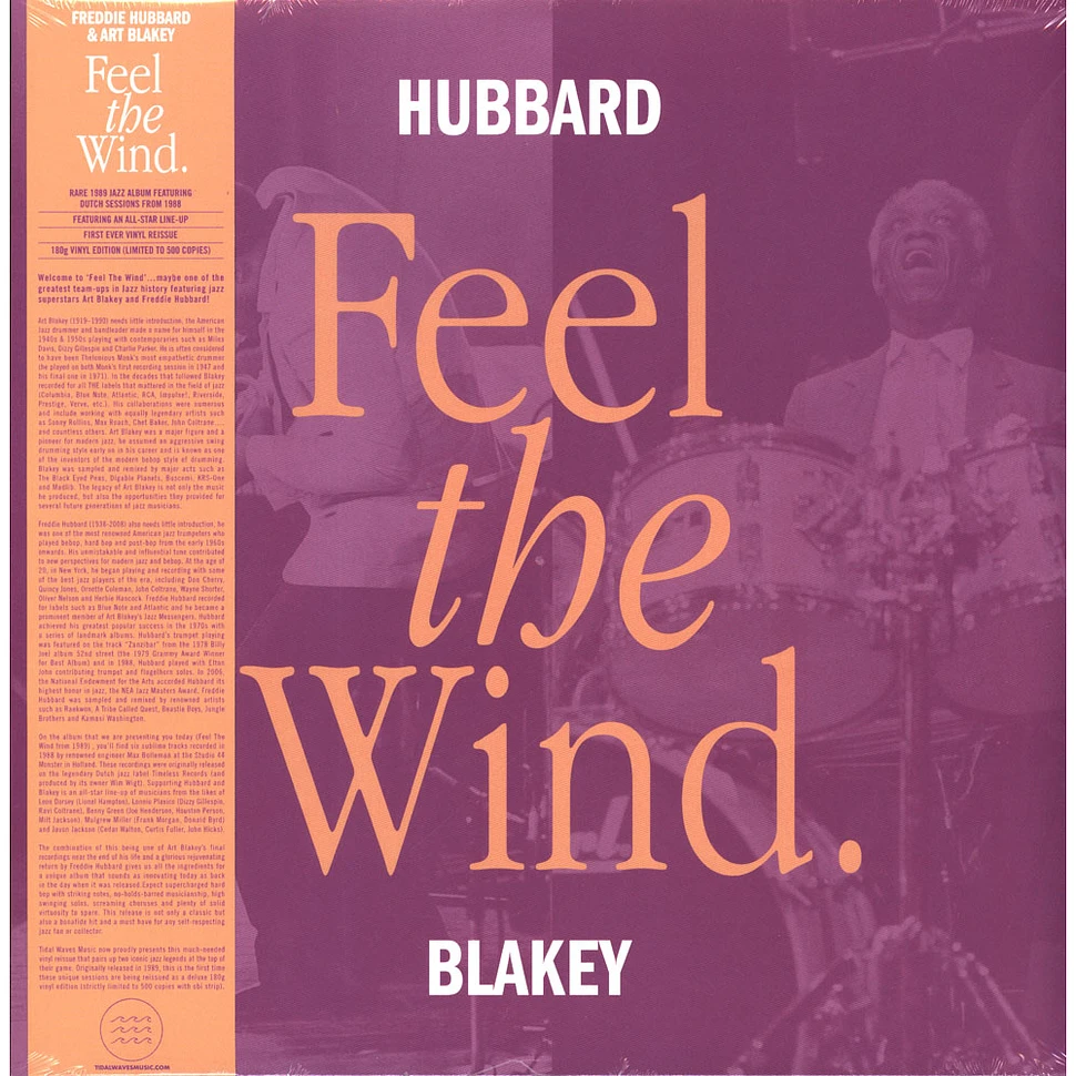 Freddie Hubbard & Art Blakey - Feel The Wind - Vinyl LP - 1989 - US ...