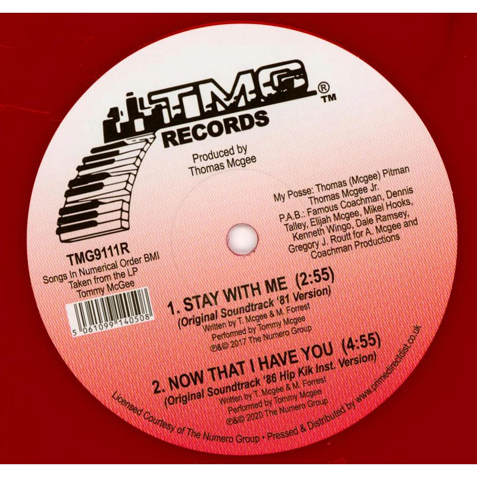 Tommy McGee - Now That I Have You - Vinyl 12