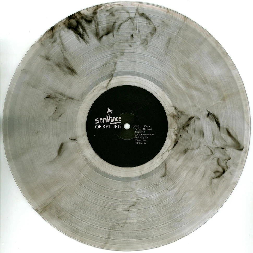 Asher Gamedze - A Semblance: Of Return Emulsive Return Clear Smoke Vinyl Edition