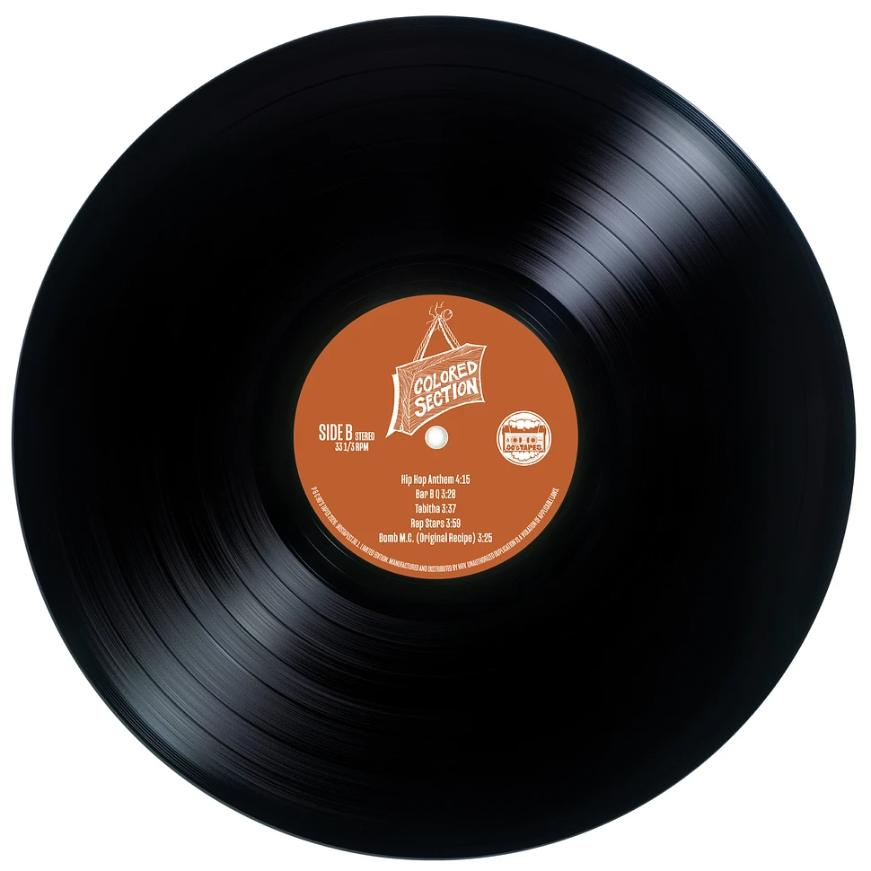 The Colored Section - Bomb M.C. - Vinyl 2LP+7