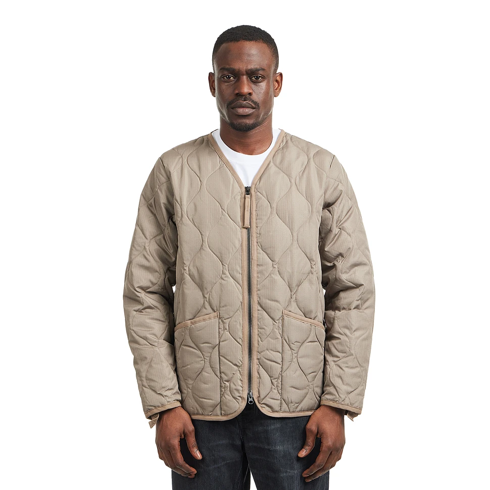 TAION - Military Zip V Neck Down Jacket