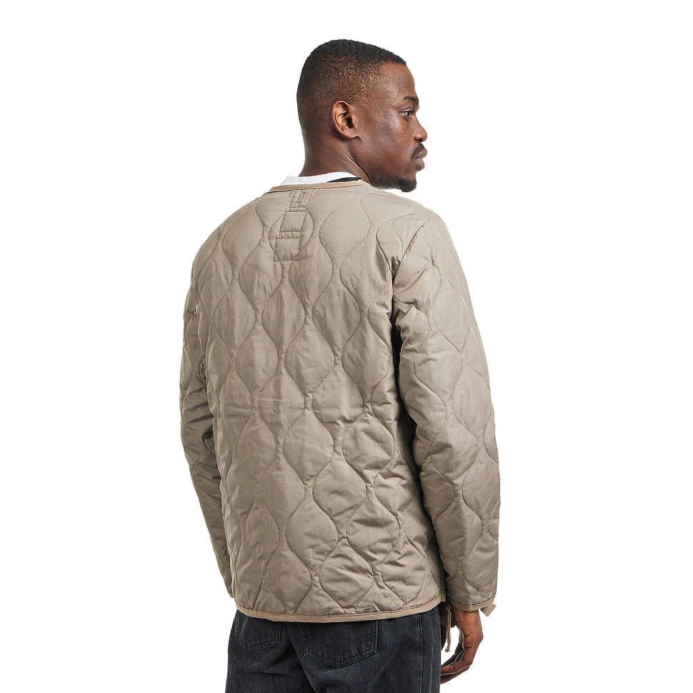 TAION - Military Zip V Neck Down Jacket