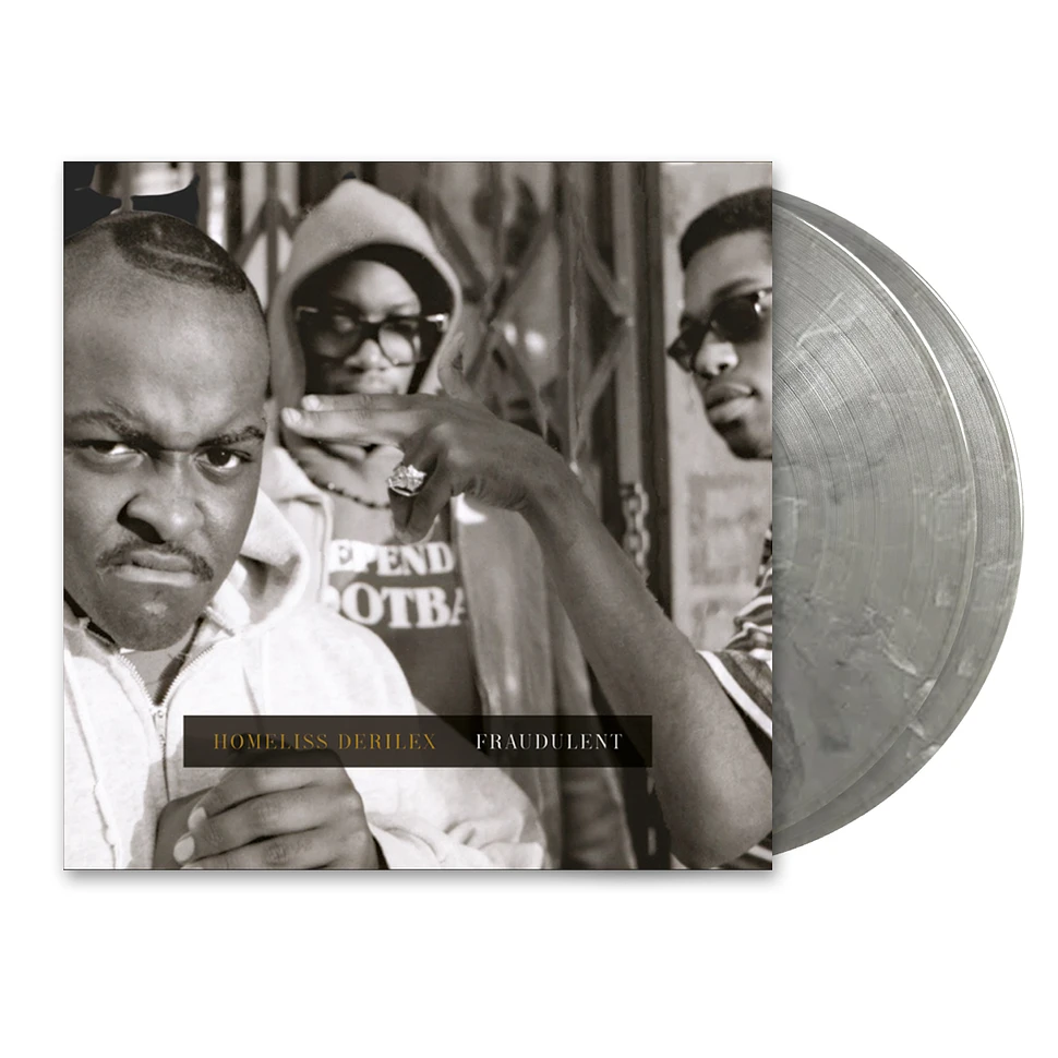 洋楽 liss Derilex 2LP - Fraudulent Homeliss Derilex - Fraudulent HHV Exclusive Grey Marbled Vinyl