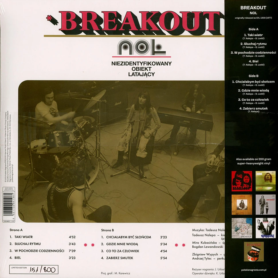 Breakout - Nol - Niezidentyfikowany Obiekt Latajacy