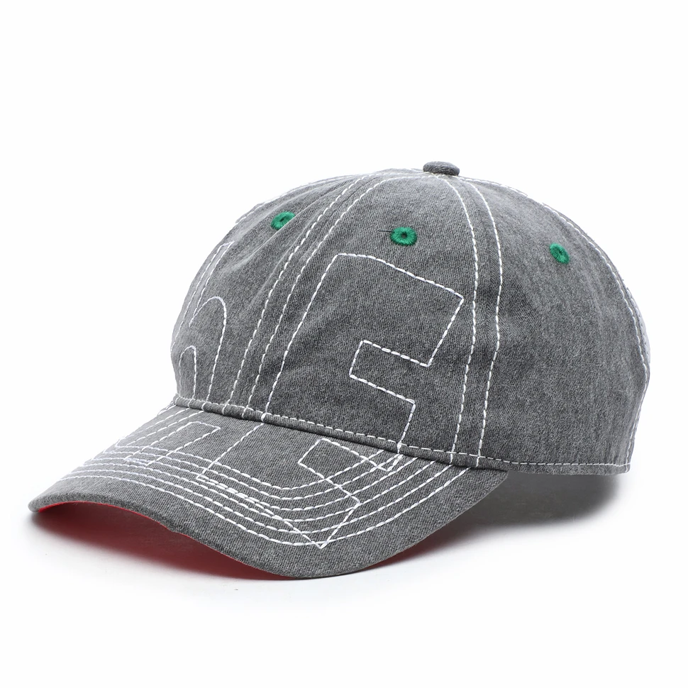 b.Eautiful - Vapor 6 Panel Hat (Washed Black / White) | HHV