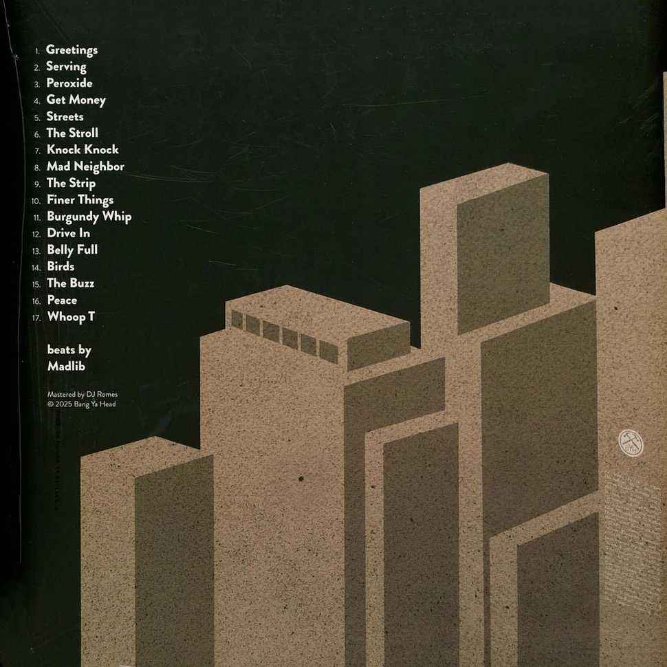 MED, Blu & Madlib - Bad Neighbor 10 Year Anniversary Black Vinyl Edition