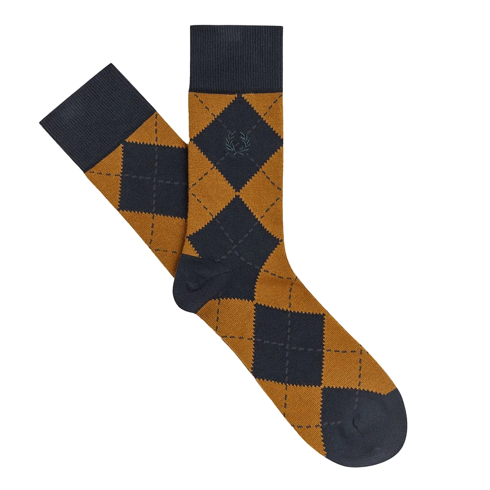Argyle Jacquard Sock