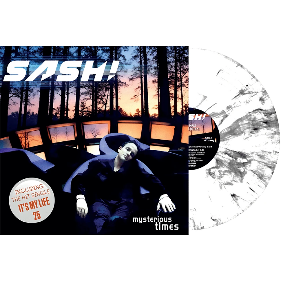Sash! - Mysterious Times / It's My Life White Marbled Vinyl
