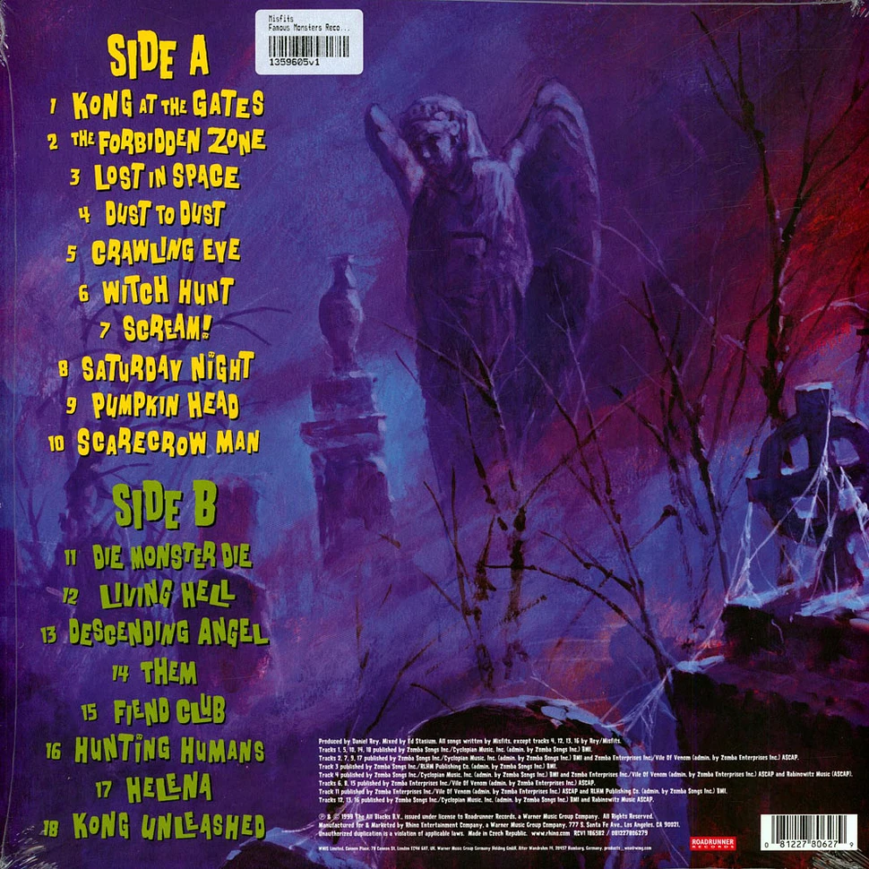 Misfits - Famous Monsters Record Store Day 2026 Green & Purple