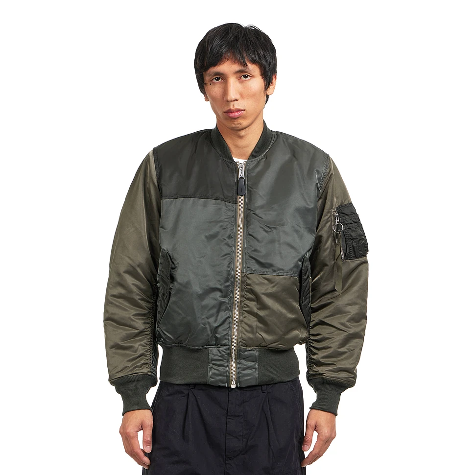MA-1 Tricolor Bomber Jacket