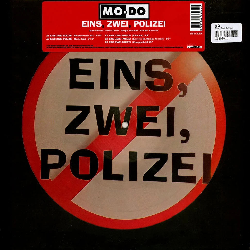 Mo Do Singer Mo-Do - Eins, Zwei Polizei - Vinyl 12