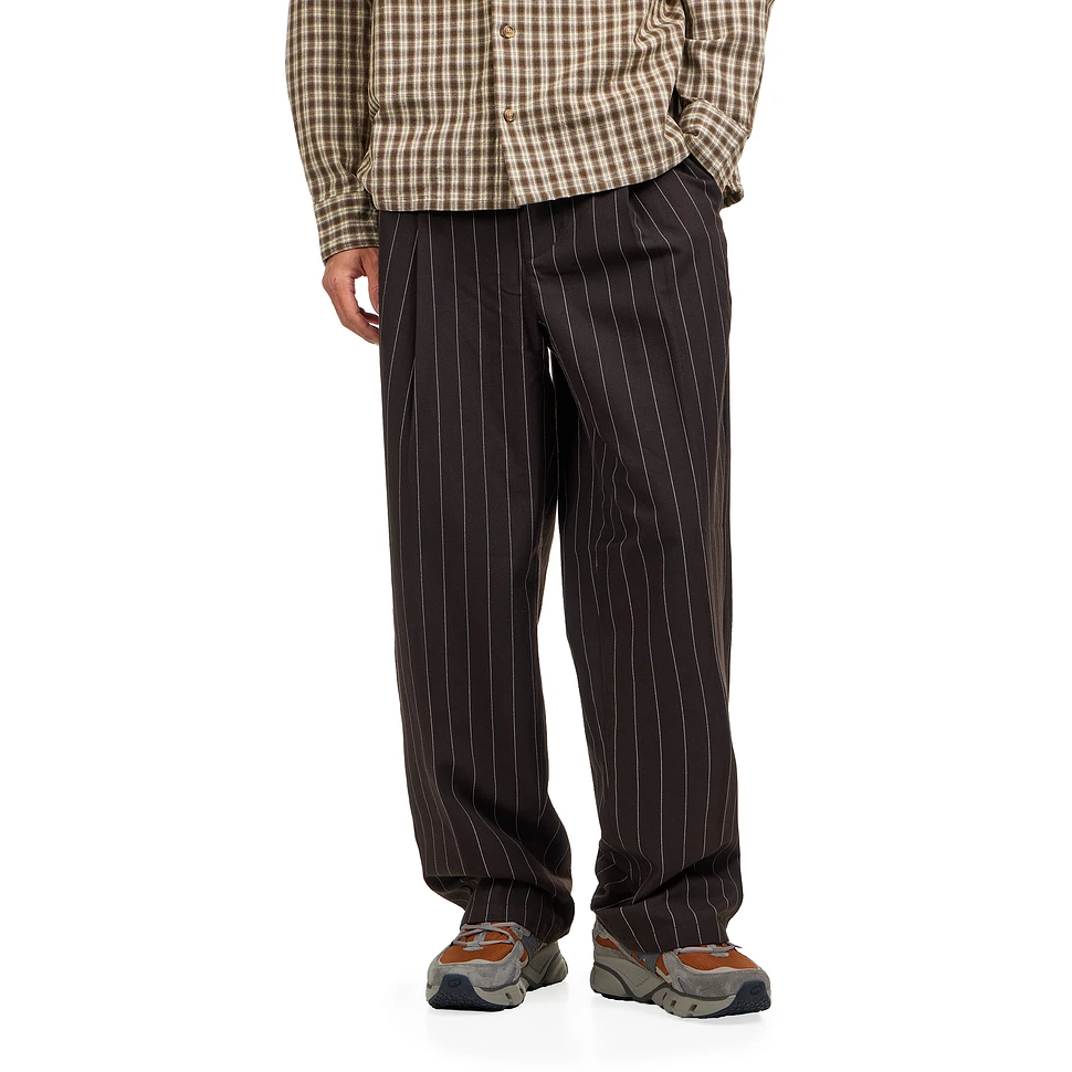 Dean Stripe Pleated Pant