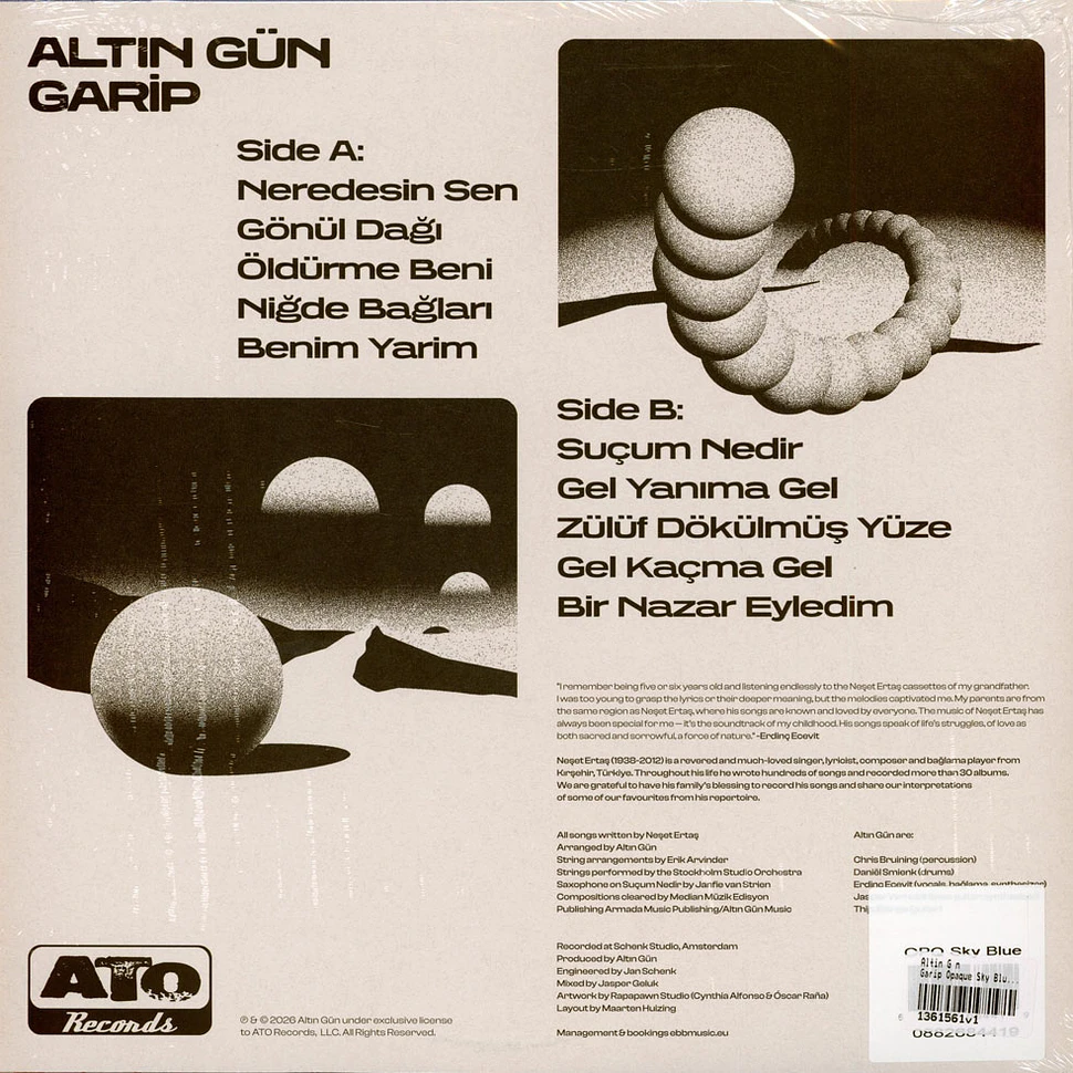 Altin Gün - Garip Opaque Sky Blue Vinyl Edition