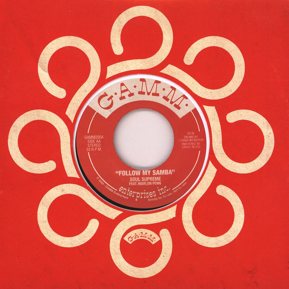 Soul Supreme - Follow Me - Vinyl 7