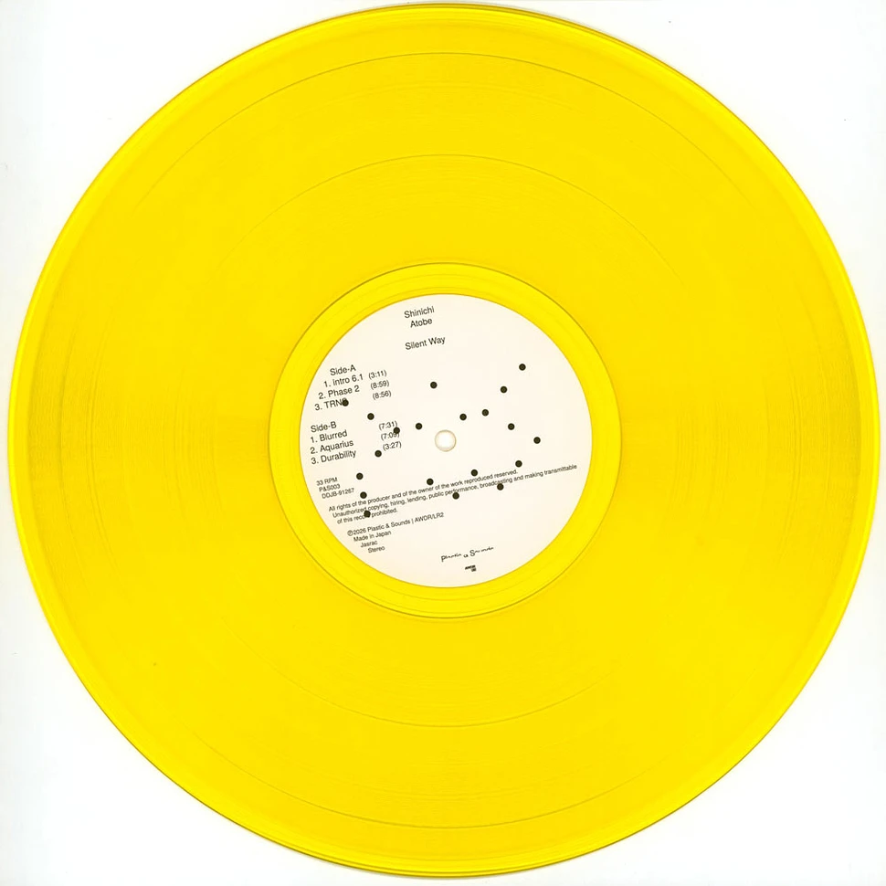 2discs LP Shinichi Atobe Silent Way (Colored Vinyl) DDJB91267 PLASTIC & SOUNDS | A 未開封 /00660 Shinichi Atobe - Silent Way Colored Vinyl Edition - Vinyl 2LP