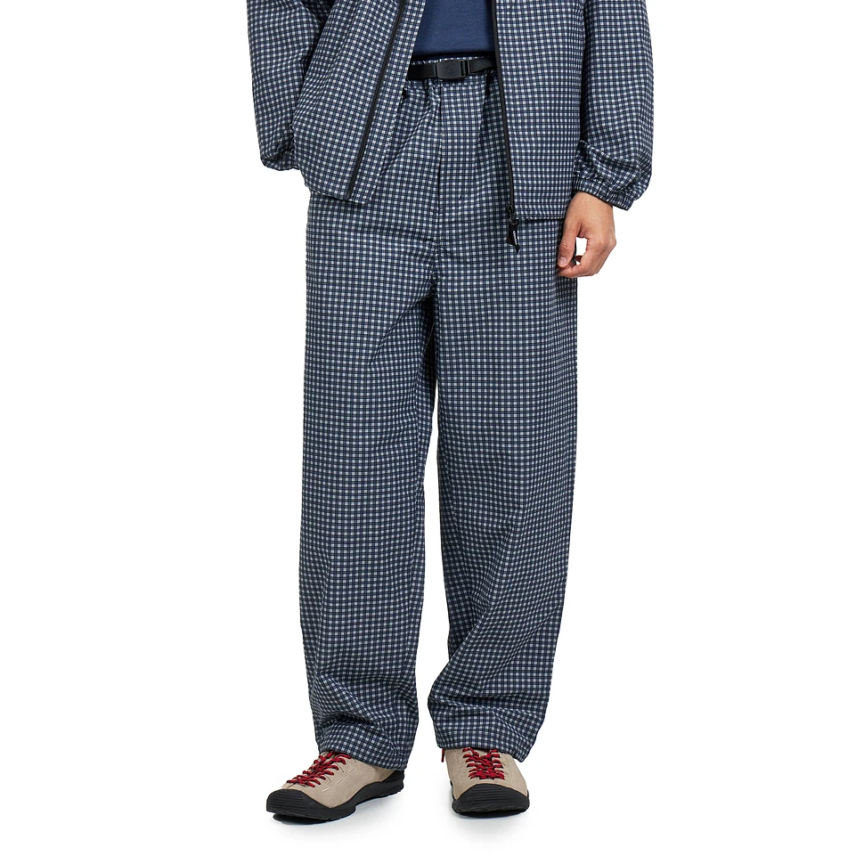 Mini Check Nylon Pants
