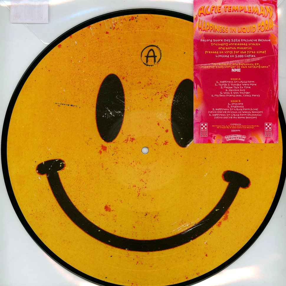 Alfie Templeman - Happiness In Liquid Form Record Store Day 2026