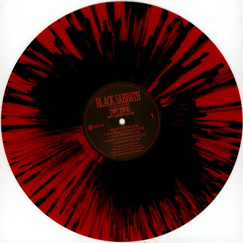 LP Black Sabbath Seventh Star (Coloured Vinyl) 6421777 BMG 未開封 /00260 Black Sabbath - Seventh Star Record Store Day 2026 Red & Black