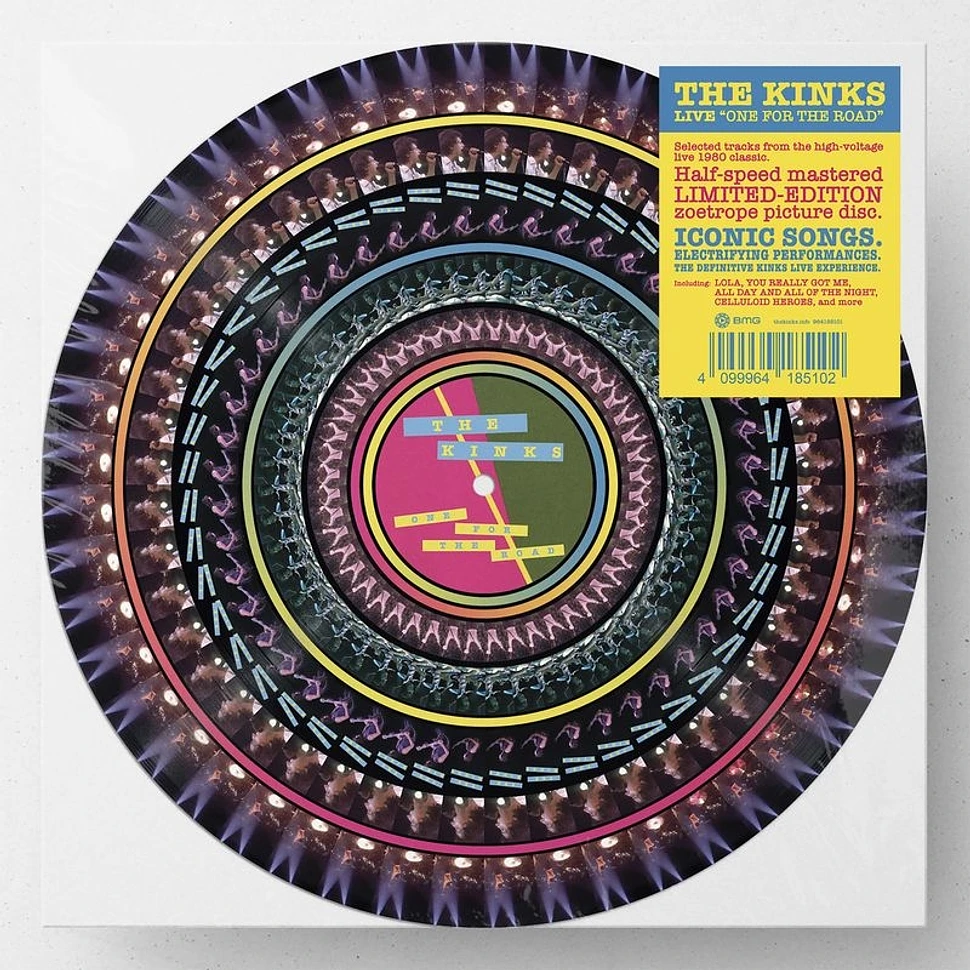 LP Kinks One For The Road (Zoetrope Vinyl) 6418510 BMG 未開封 /00260 The Kinks - One For The Road - RSD 2026 on Vinyl LP | Rough Trade