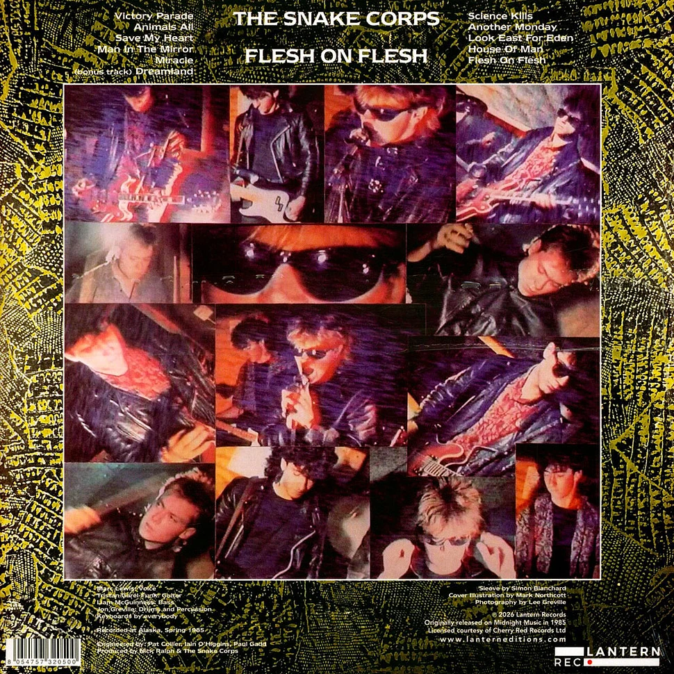 The Snake Corps - Flash On Flash Clear Vinyl Record Store Day 2026