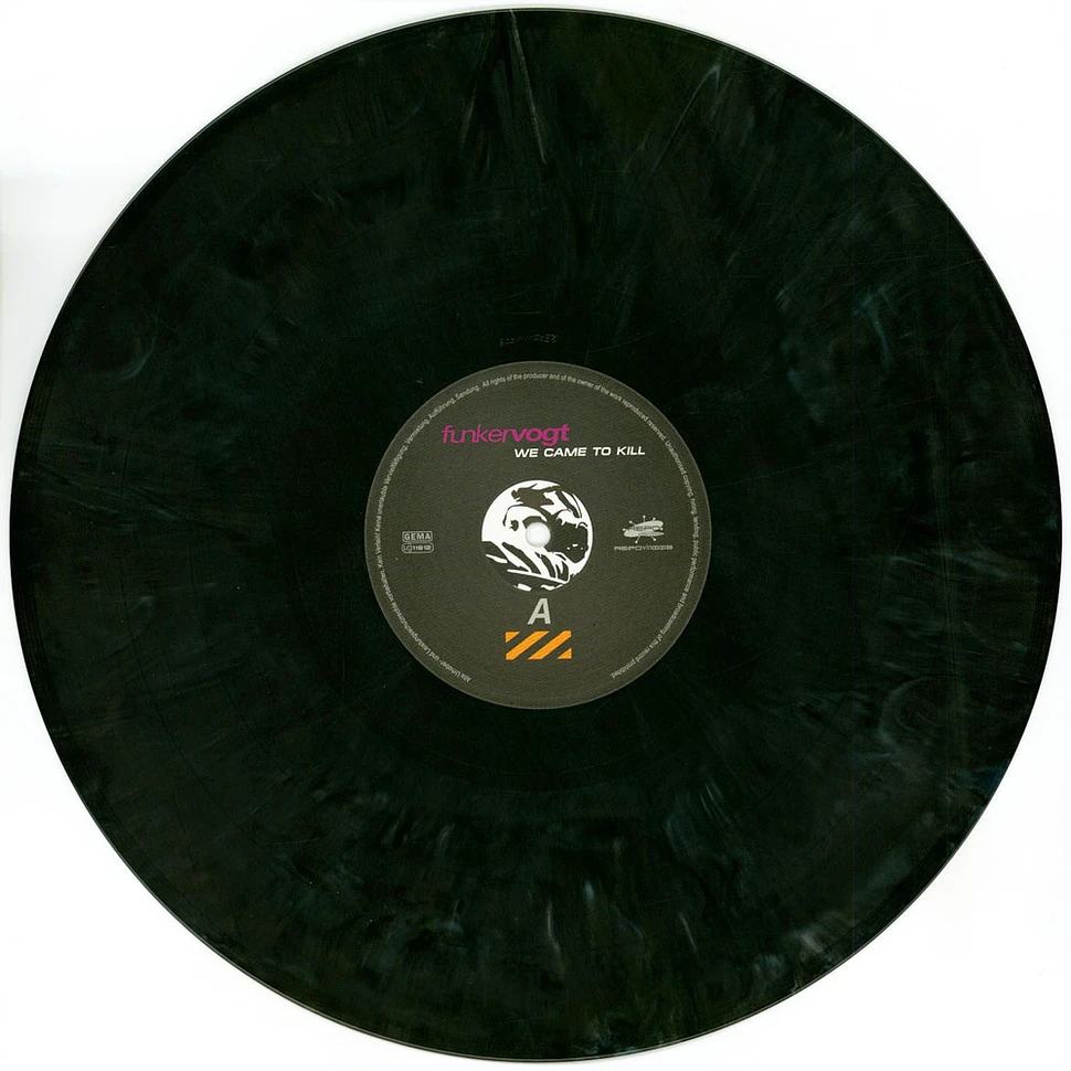 Funker Vogt - We Came To Kill Black And Grey Marbled Vinyl Edition