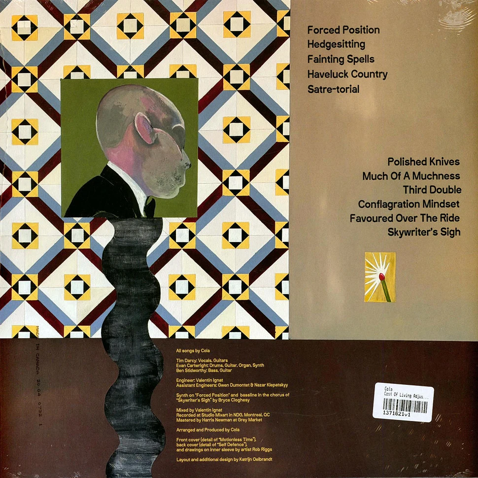 Cola - Cost Of Living Adjustment Tangerine Vinyl Edition