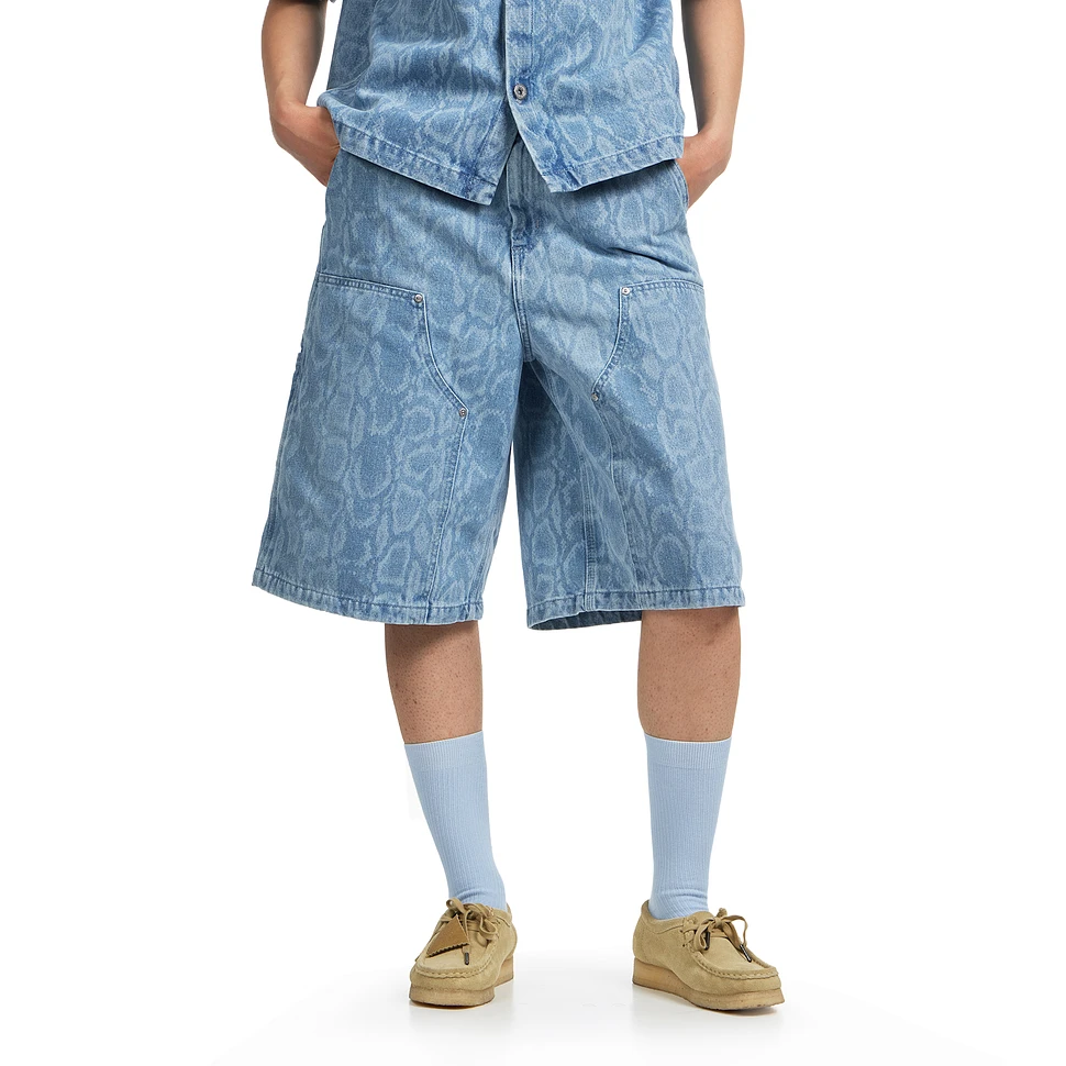 W' Snake Nixon Double Knee Short "Smith" Denim