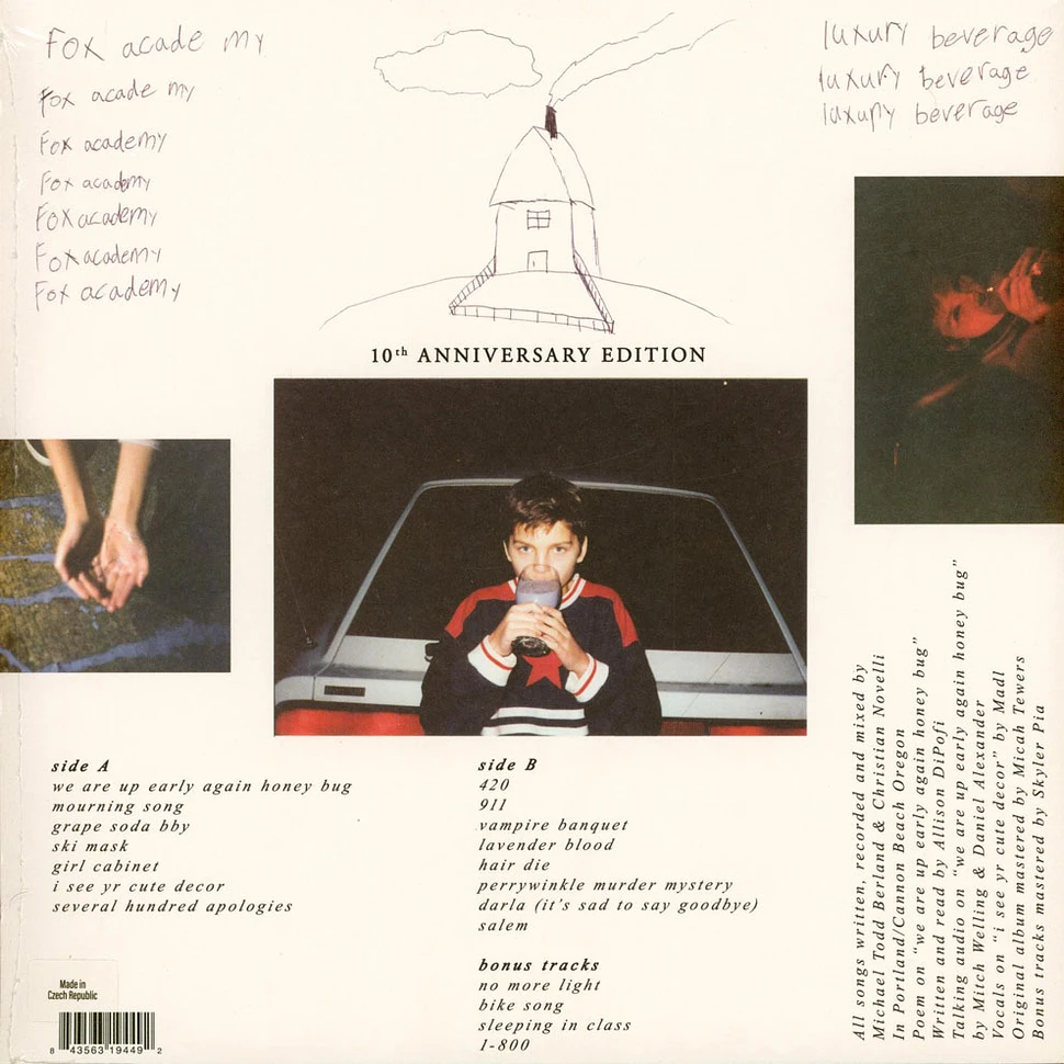 Fox Academy - Luxury Beverage 10th Anniversary Edition - Vinyl LP ...
