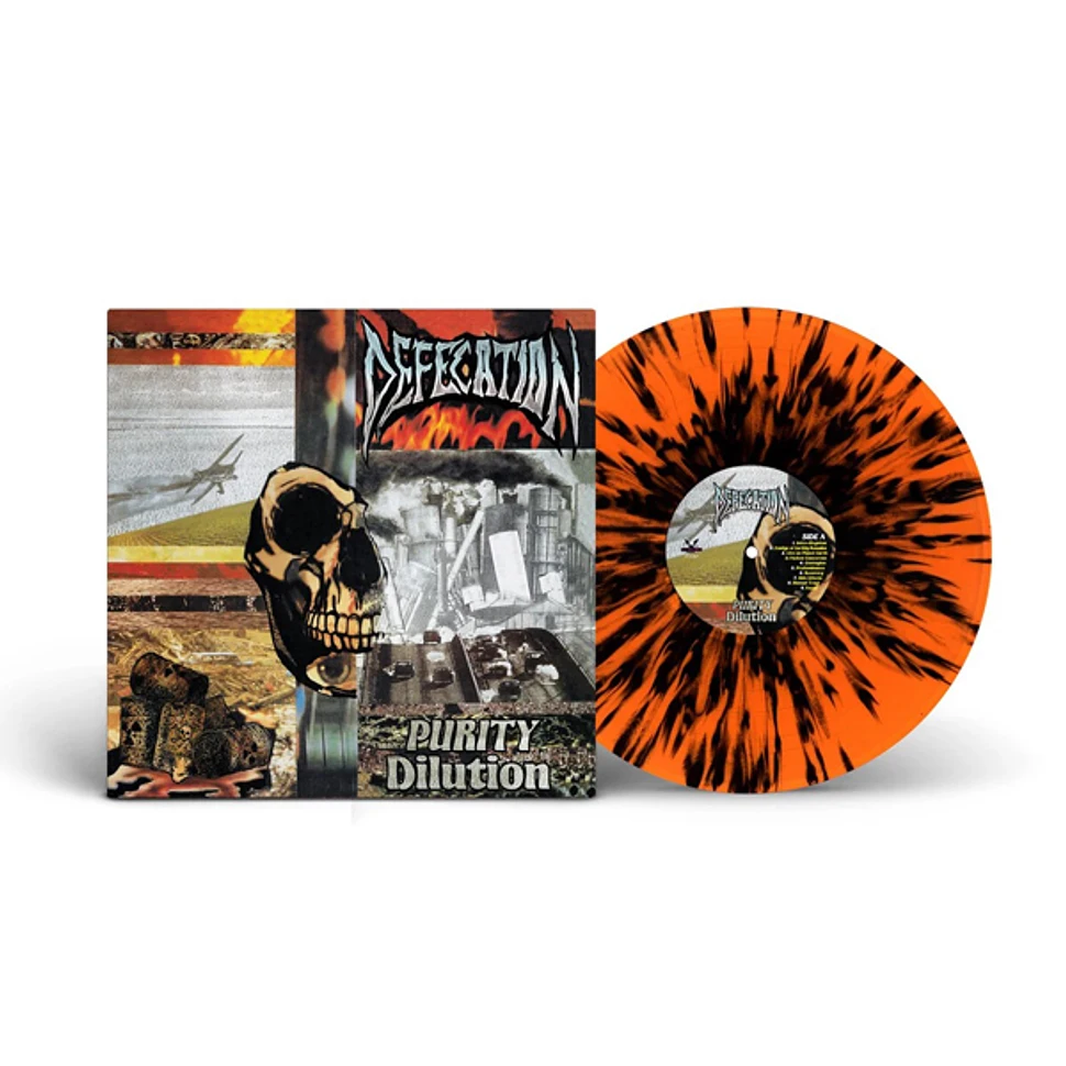 Defecation - Purity Dilution Orange Splatter Vinyl Edition - Vinyl LP ...