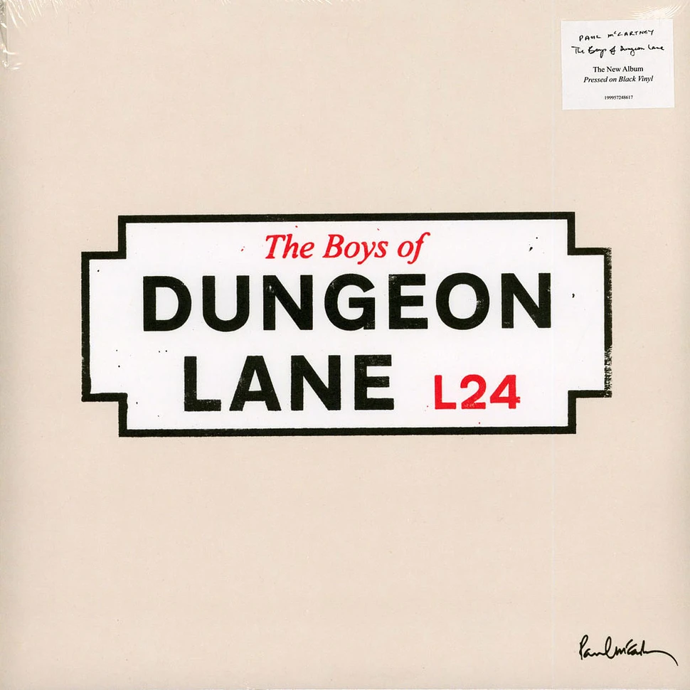 Paul McCartney - The Boys Of Dungeon Lane Black Vinyl Edition