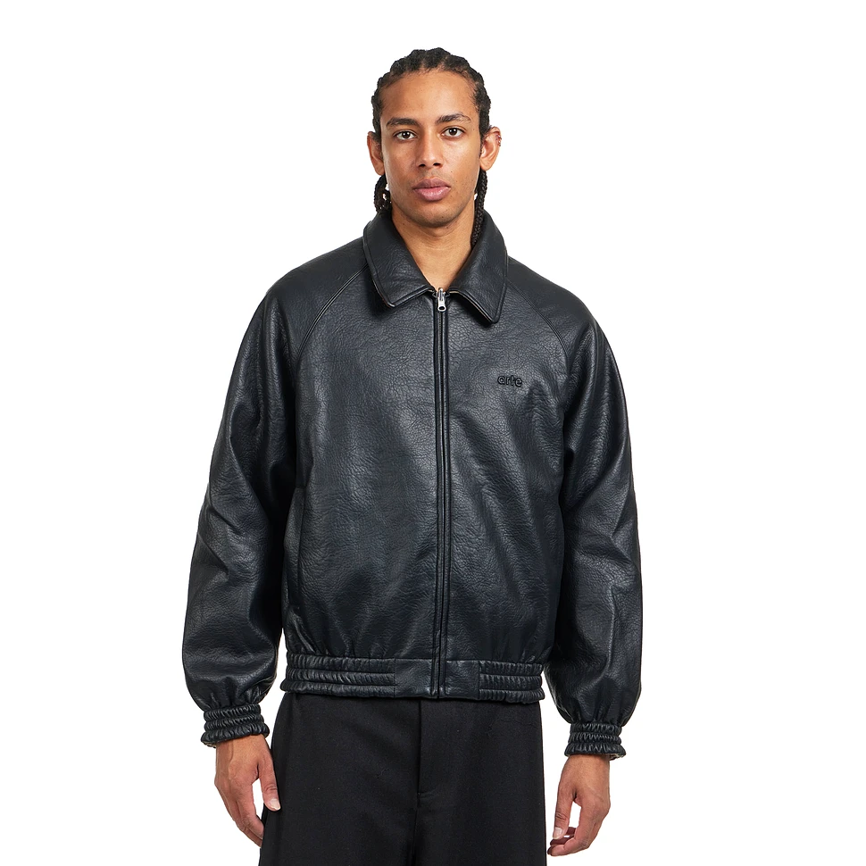 Reversible Leather Uniform Jacket