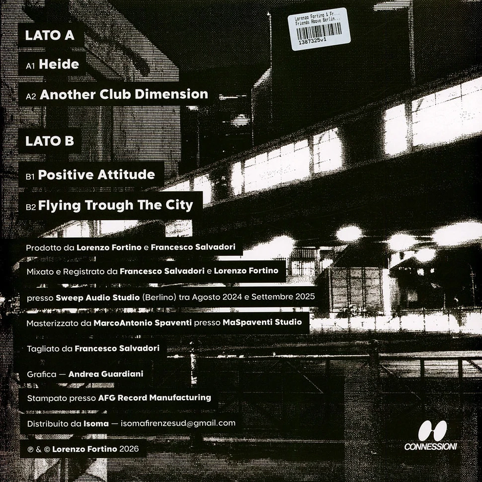 Lorenzo Fortino & Francesco Salvadori - Friends Above Berlin Record Store Day 2026 Edition