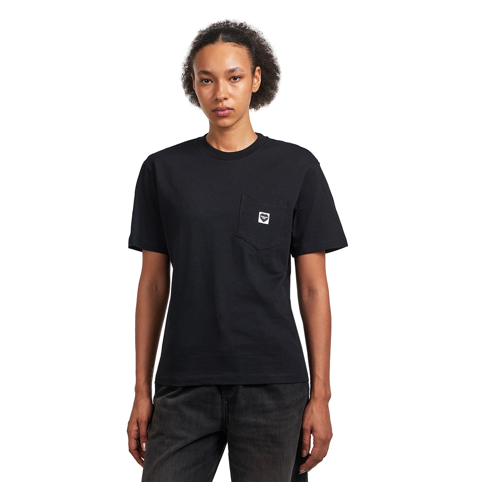 W' S/S Pocket Small Heart T-Shirt