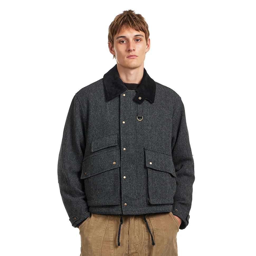 Herringbone Wool Hunting Jacket