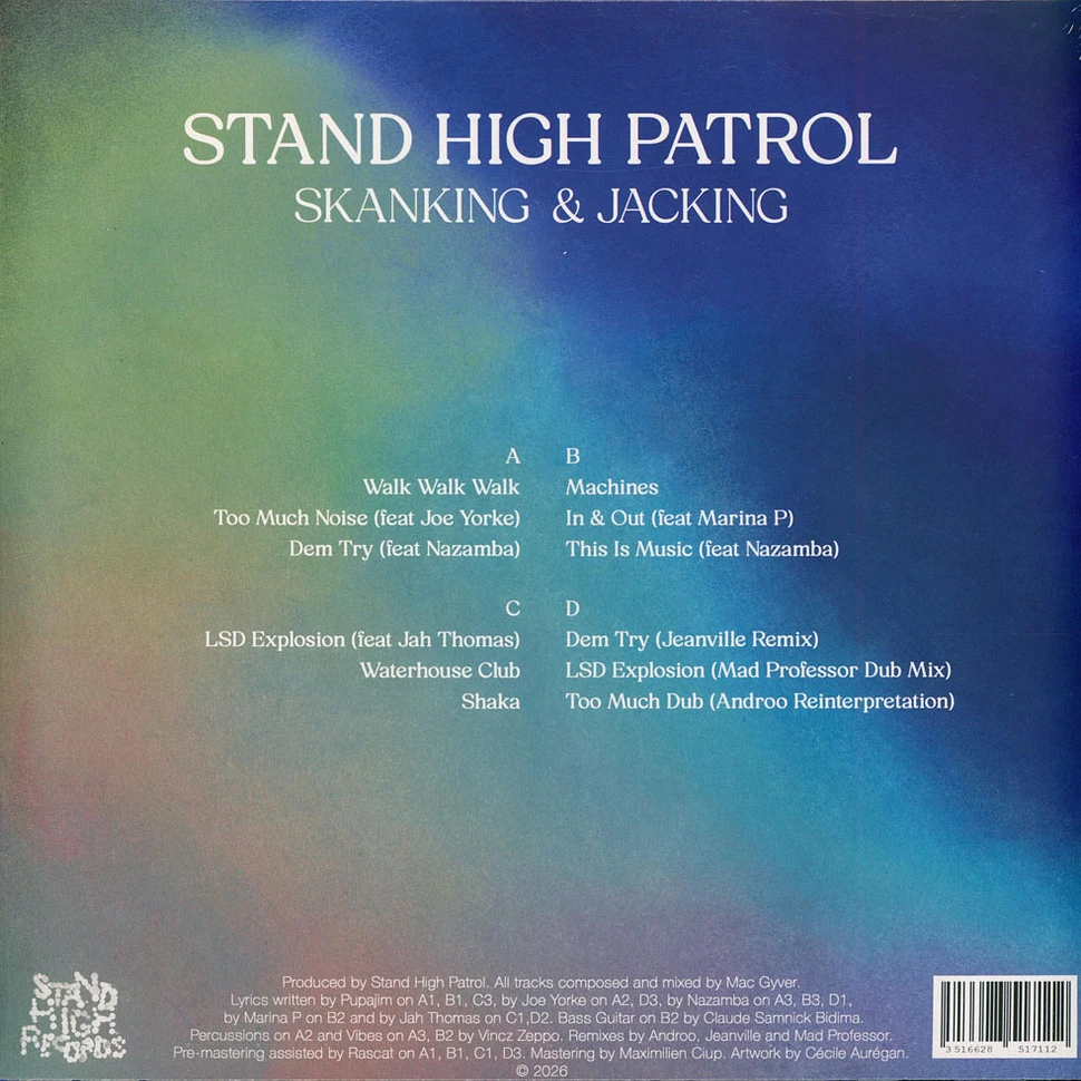 Stand High Patrol - Skanking And Jacking - Vinyl LP - 2026 - EU